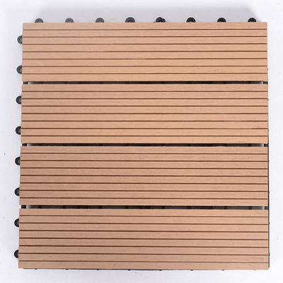 Biały przenośny DIY Wpc Easy Deck taras kryty panel ścienny Wpc 310 x 22 mm