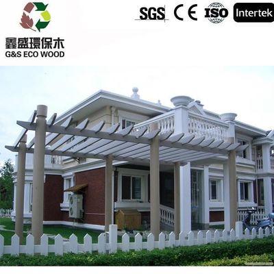 200mm antykorozyjna drewniana pokryta pergola anty UV drewniana pergola tarasowa