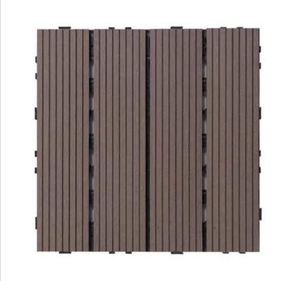 50mm Wood Plastic Composite Flooring Wpc Diy Decking Wodoodporne blokujące deski tarasowe