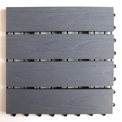 Anti Pests WPC DIY Decking 140 X 40mm Hollow Diy Composite Decking Tiles